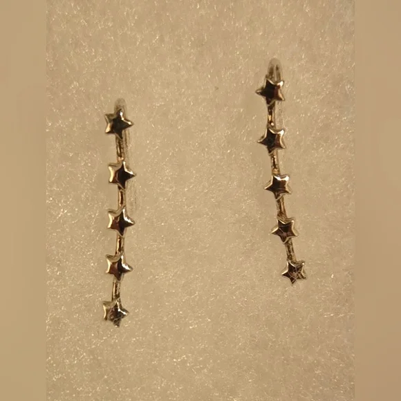 â¤ď¸5 Star Ear Climber/Crawler by All Stars Aligned Earrings; 925 Sterling S⌠- Picture 13 of 13